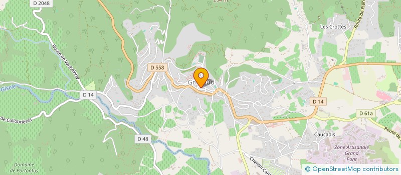localisation de l'entreprise LE FLEURON à GRIMAUD