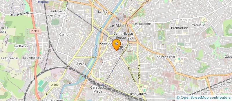 localisation de l'entreprise LE FLEUVE à LE MANS