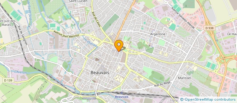 localisation de l'entreprise LE FLEUVE DU MEKONG  BEAUVAIS