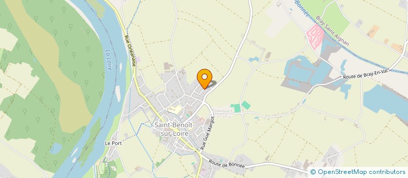 localisation de l'entreprise LE FLEUVE SAUVAGE à SAINT-BENOIT-SUR-LOIRE