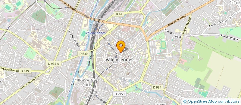 localisation de l'entreprise LE FLOBART  VALENCIENNES