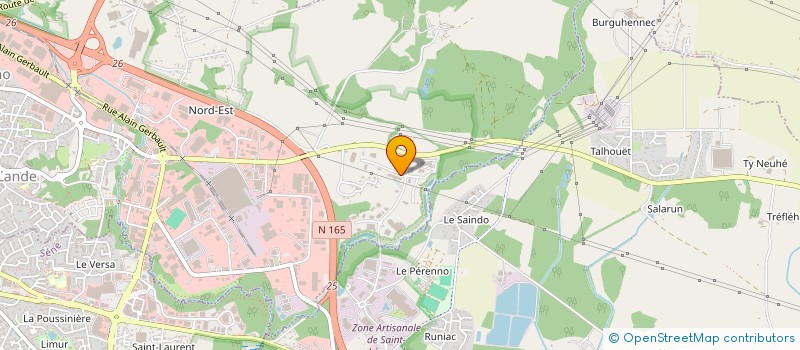 localisation de l'entreprise LE FLOCH BOULANGER PATISSIER à VANNES