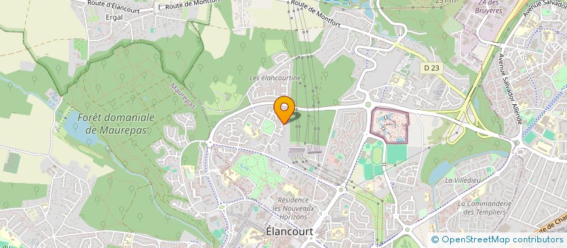 localisation de l'entreprise LE FLOCH HOLDING  ELANCOURT