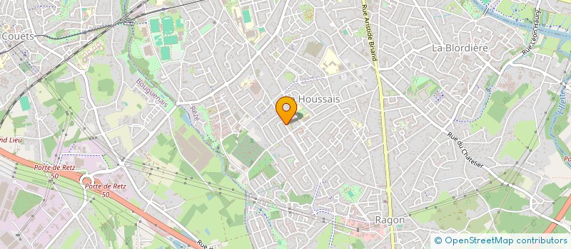 localisation de l'entreprise LE FLOCH SORIN  REZE