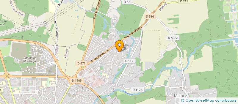 localisation de l'entreprise LE FLOCH TP à RUBELLES