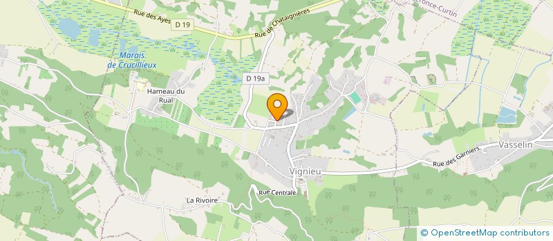 localisation de l'entreprise LE FLOCON DE SUCRE  VIGNIEU