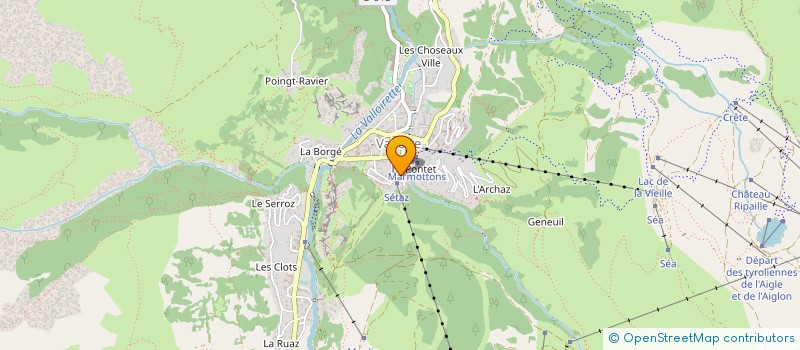 localisation de l'entreprise LE FLOCON GOURMAND à VALLOIRE
