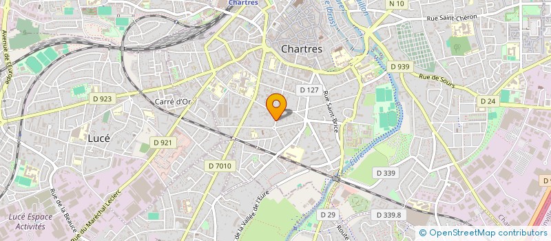 localisation de l'entreprise LE FLOHIC HOLDING FINANCIERE à CHARTRES