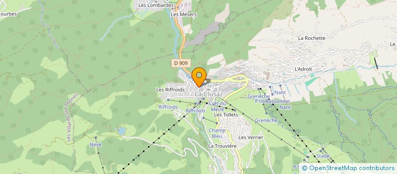 localisation de l'entreprise LE FLORALP à LA CLUSAZ