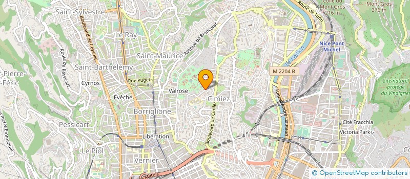 localisation de l'entreprise LE FLORANGE à NICE