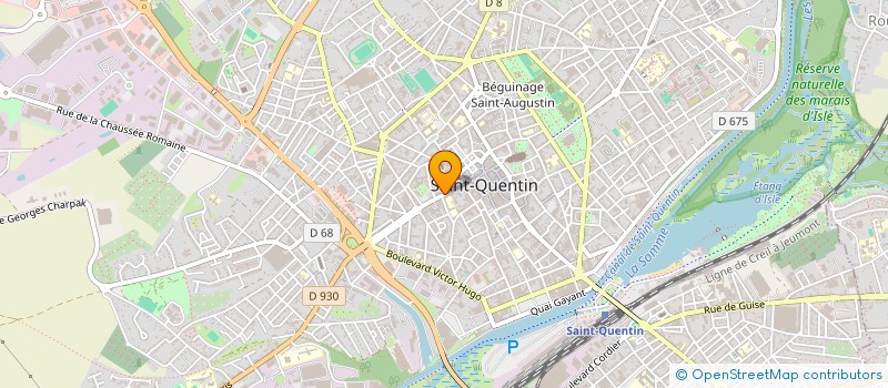 localisation de l'entreprise LE FLORENCE à SAINT-QUENTIN