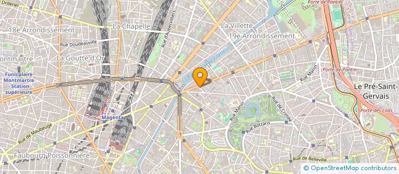 localisation de l'entreprise LE FLORENT  PARIS