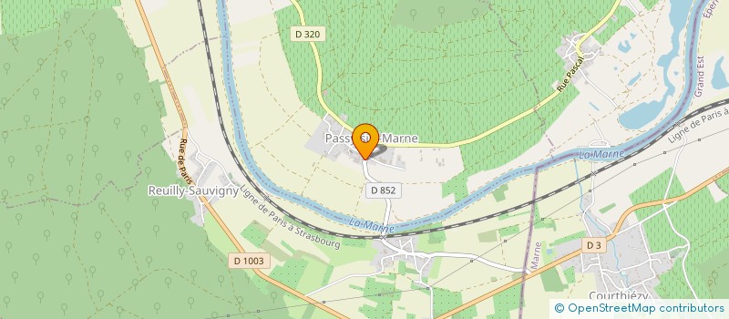 localisation de l'entreprise LE FLORENTIN à PASSY-SUR-MARNE