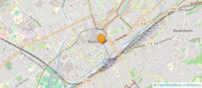 localisation de l'entreprise LE FLORENTIN  MULHOUSE