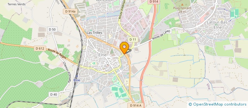 localisation de l'entreprise LE FLORIDA  ELNE