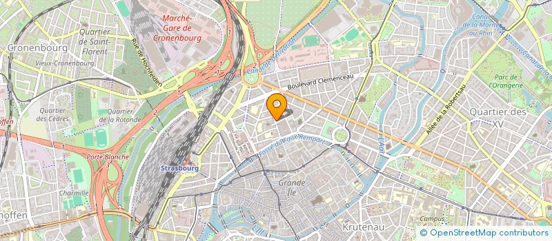 localisation de l'entreprise LE FLORILEGE  STRASBOURG