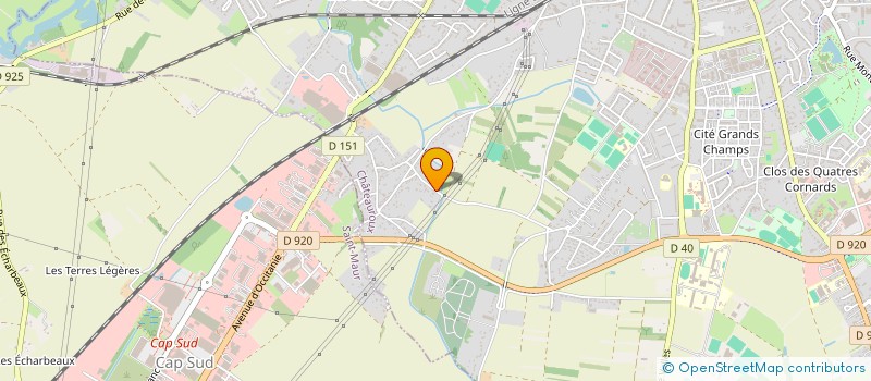 localisation de l'entreprise LE FLOT DES ROSES à CHATEAUROUX