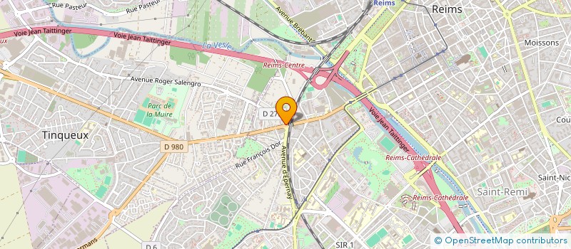 localisation de l'entreprise LE FLOYD  REIMS