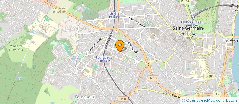 localisation de l'entreprise LE FLYER à SAINT-GERMAIN-EN-LAYE