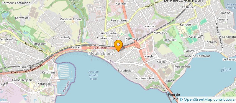 localisation de l'entreprise LE FOLK TOUT SIMPLEMENT  LE RELECQ-KERHUON