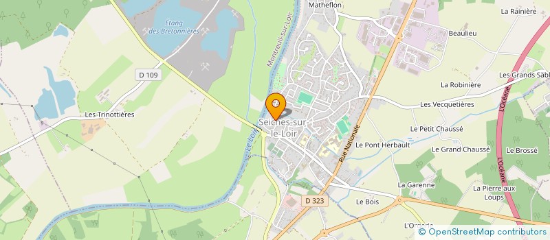 localisation de l'entreprise LE FONCIER INVESTISSEMENT  CORZE