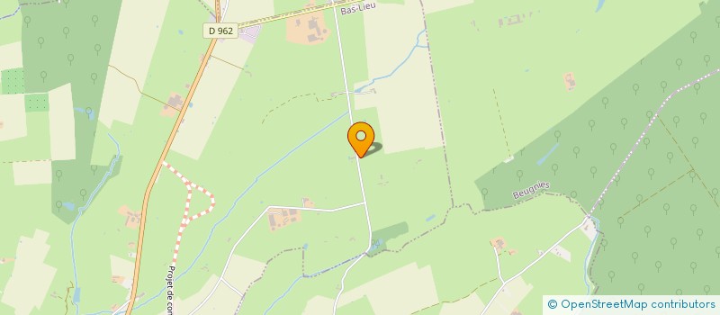 localisation de l'entreprise LE FOND PETIT PERE  BAS LIEU