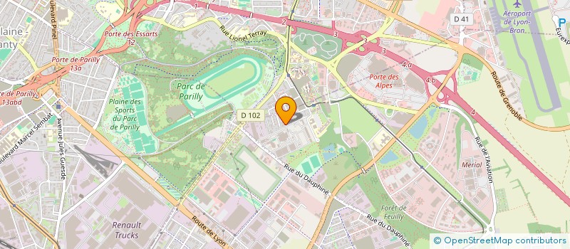 localisation de l'entreprise LE FONDATEUR  SAINT-PRIEST