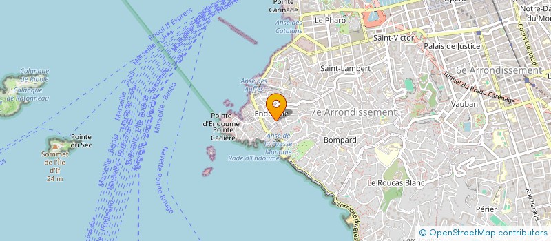 localisation de l'entreprise LE FONTENIL  MARSEILLE