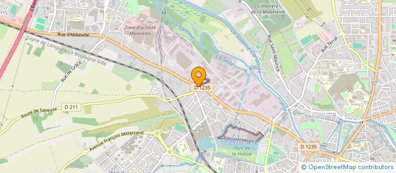 localisation de l'entreprise LE FONTENOY  AMIENS