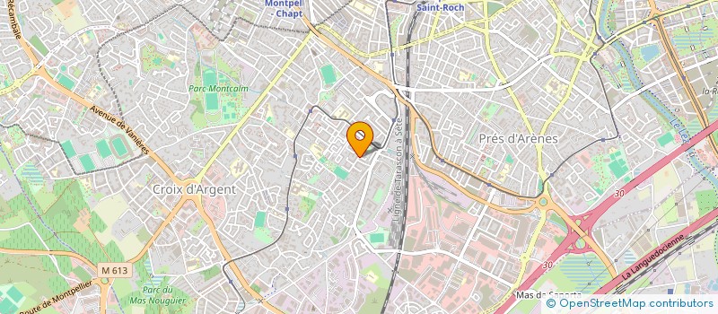 localisation de l'entreprise LE FOODIZ à MONTPELLIER