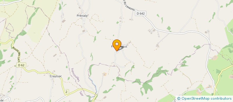 localisation de l'entreprise LE FOOT SANS LE SON  LE VIBAL