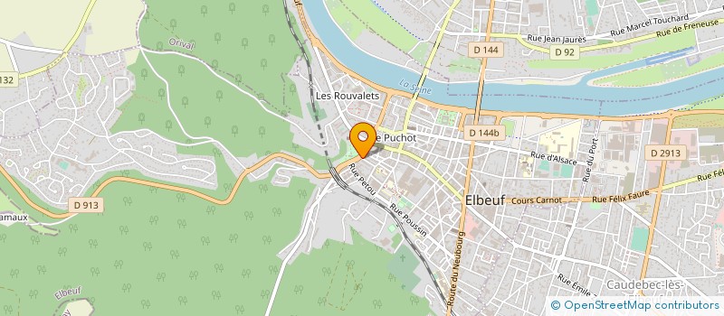 localisation de l'entreprise LE FOOTBALL SANS CONTACT EN MARCHANT à ELBEUF