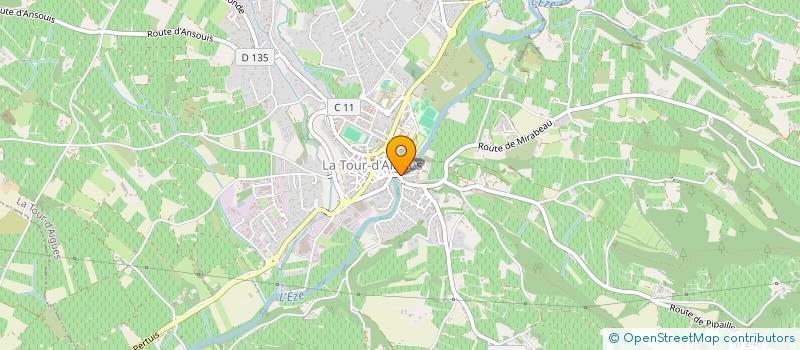 localisation de l'entreprise LE FORBIDDEN FESTIVAL  LA TOUR-D'AIGUES