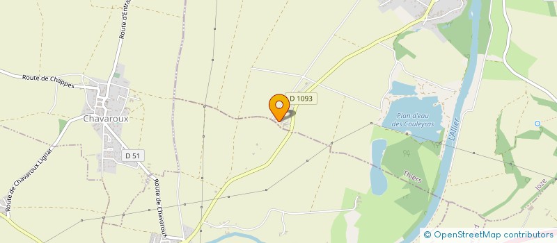 localisation de l'entreprise LE FORESTIER  JOZE