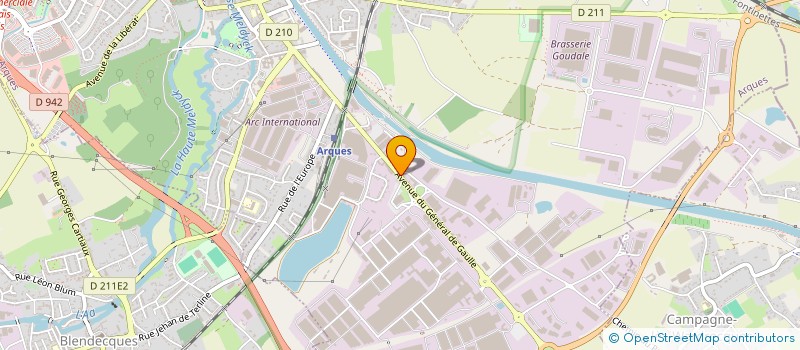 localisation de l'entreprise LE FOREVER  ARQUES