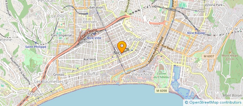 localisation de l'entreprise LE FORMALISTE à NICE