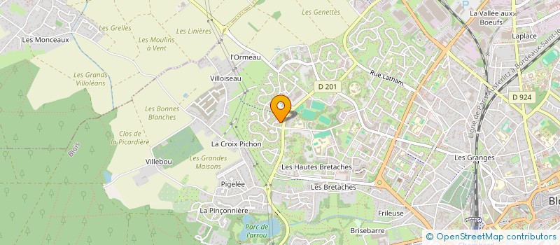 localisation de l'entreprise LE FORUM  BLOIS