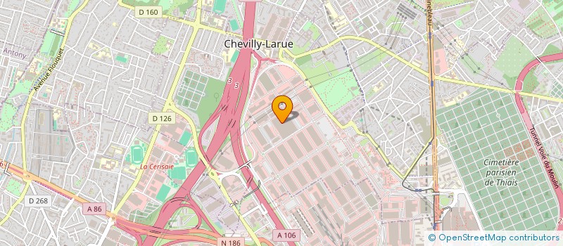 localisation de l'entreprise LE FORUM  CHEVILLY-LARUE