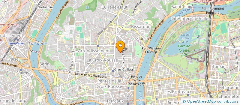 localisation de l'entreprise LE FORUM DU CINEMA à LYON