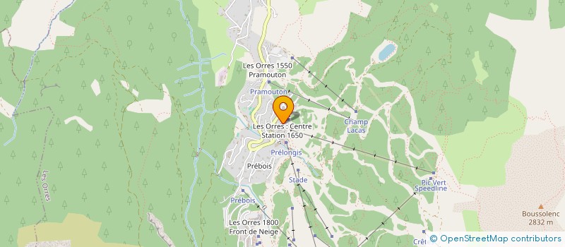 localisation de l'entreprise LE FOTOZORRES à LES ORRES