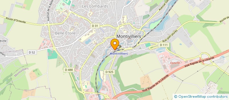 localisation de l'entreprise LE FOU DU ROI MONTIVILLIERS à MONTIVILLIERS