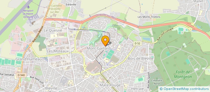 localisation de l'entreprise LE FOUET GOURMAND à LE HAVRE