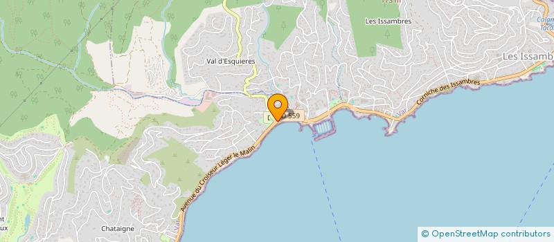 localisation de l'entreprise LE FOUGAOU à SAINTE-MAXIME