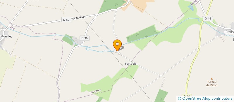 localisation de l'entreprise LE FOULON  JALOGNES