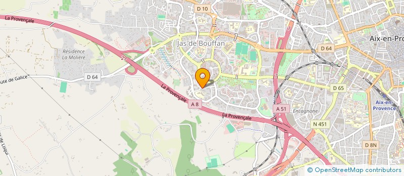 localisation de l'entreprise LE FOUNIL D'ENIS à AIX-EN-PROVENCE