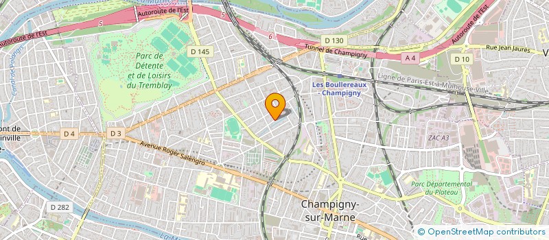 localisation de l'entreprise LE FOUQUET à SURESNES