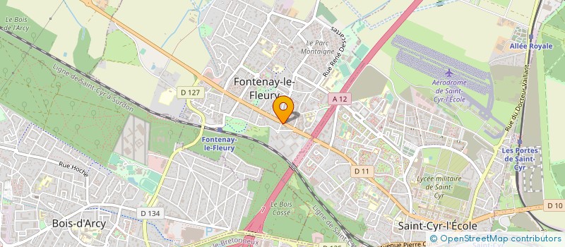 localisation de l'entreprise LE FOUR A PAIN à FONTENAY-LE-FLEURY