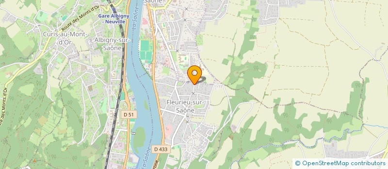 localisation de l'entreprise LE FOUR A PAIN  FLEURIEU-SUR-SAONE