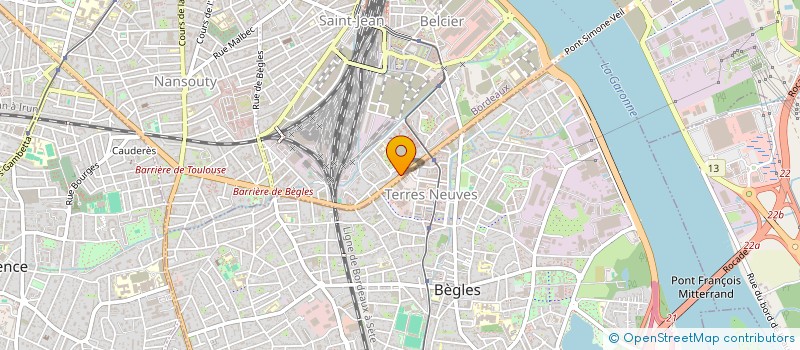 localisation de l'entreprise LE FOUR A PIZZA à BORDEAUX