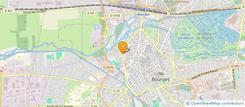 localisation de l'entreprise LE FOUR DE PIERRE à BOURGES